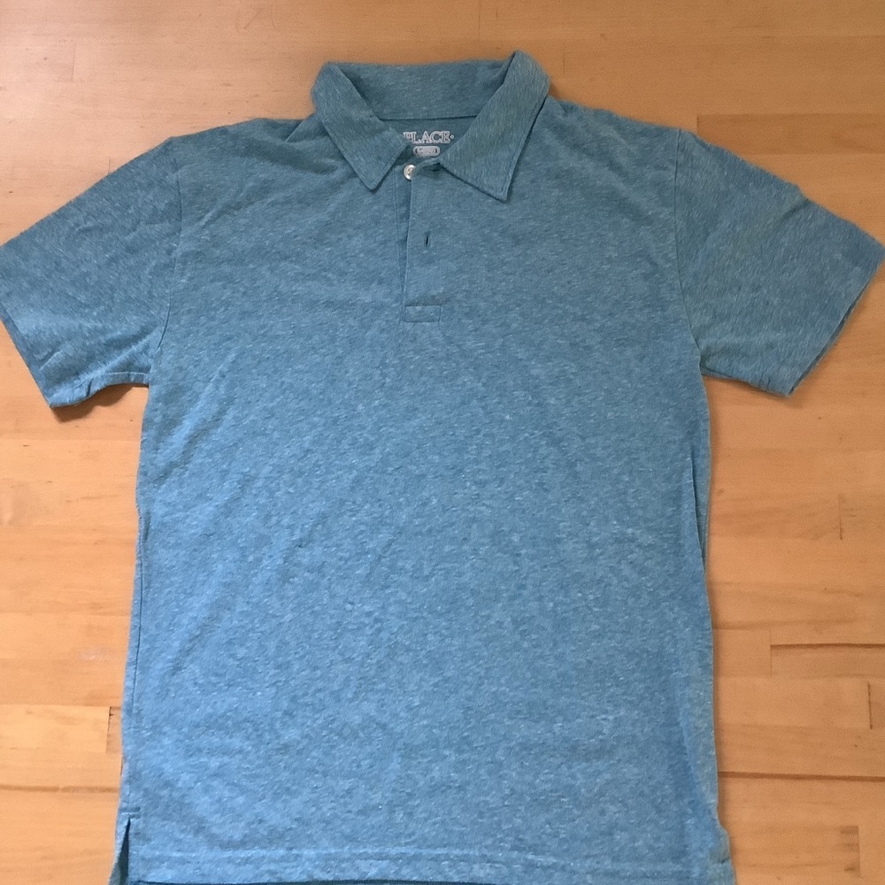 Children’s Place soft heathered blue Shirt boys size 10-12 years